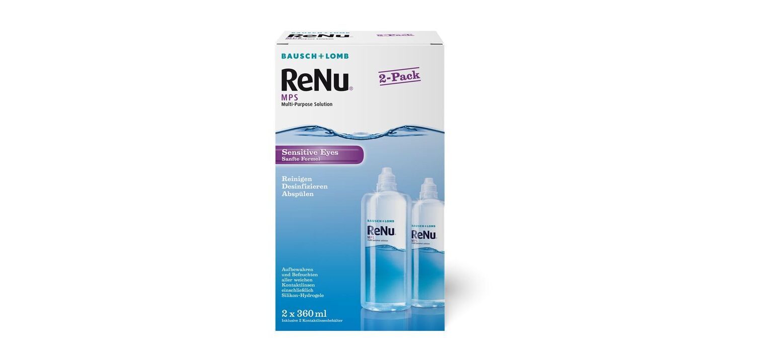 Renu MPS 2x360 ml Pflegemittel Weichlinsen