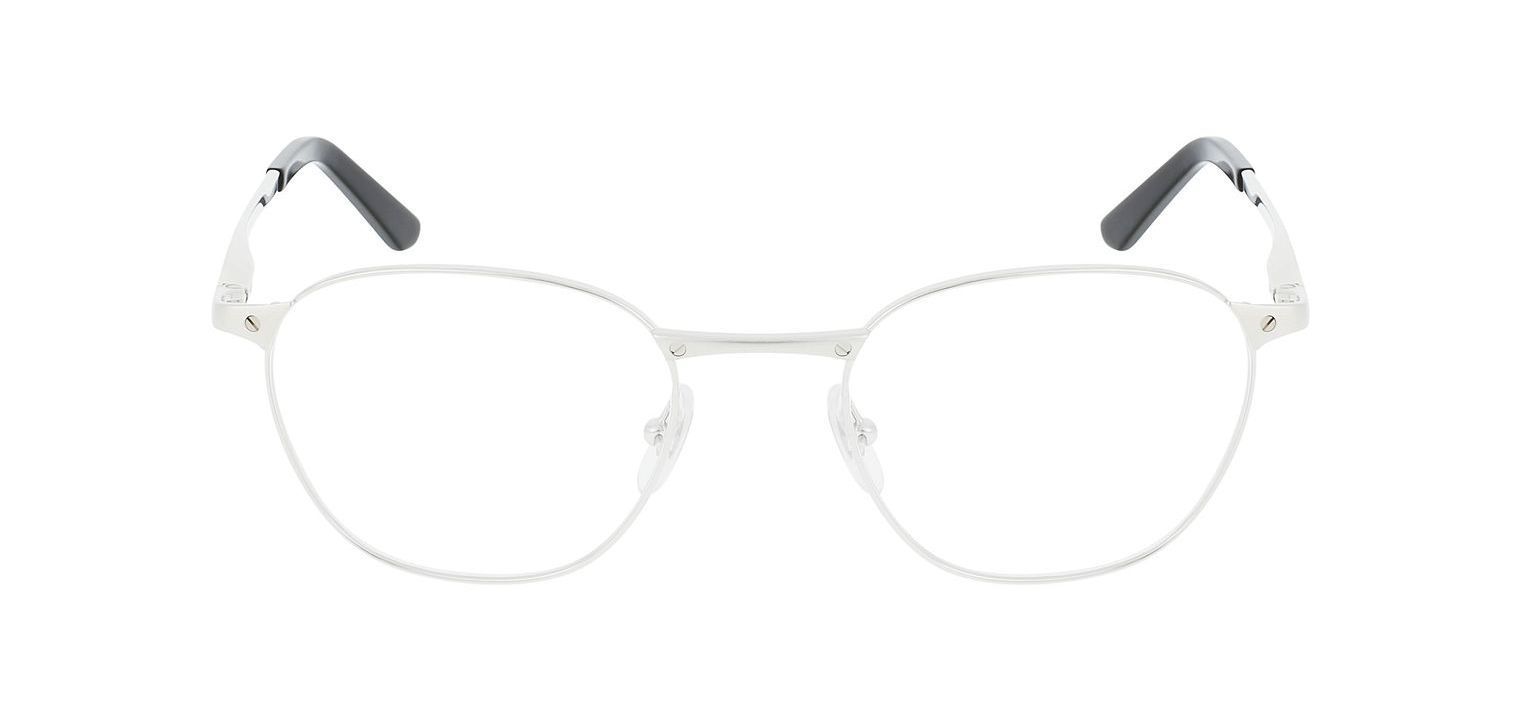 Lunettes de vue Cartier Rectangle CT0337O Argenté pour Homme