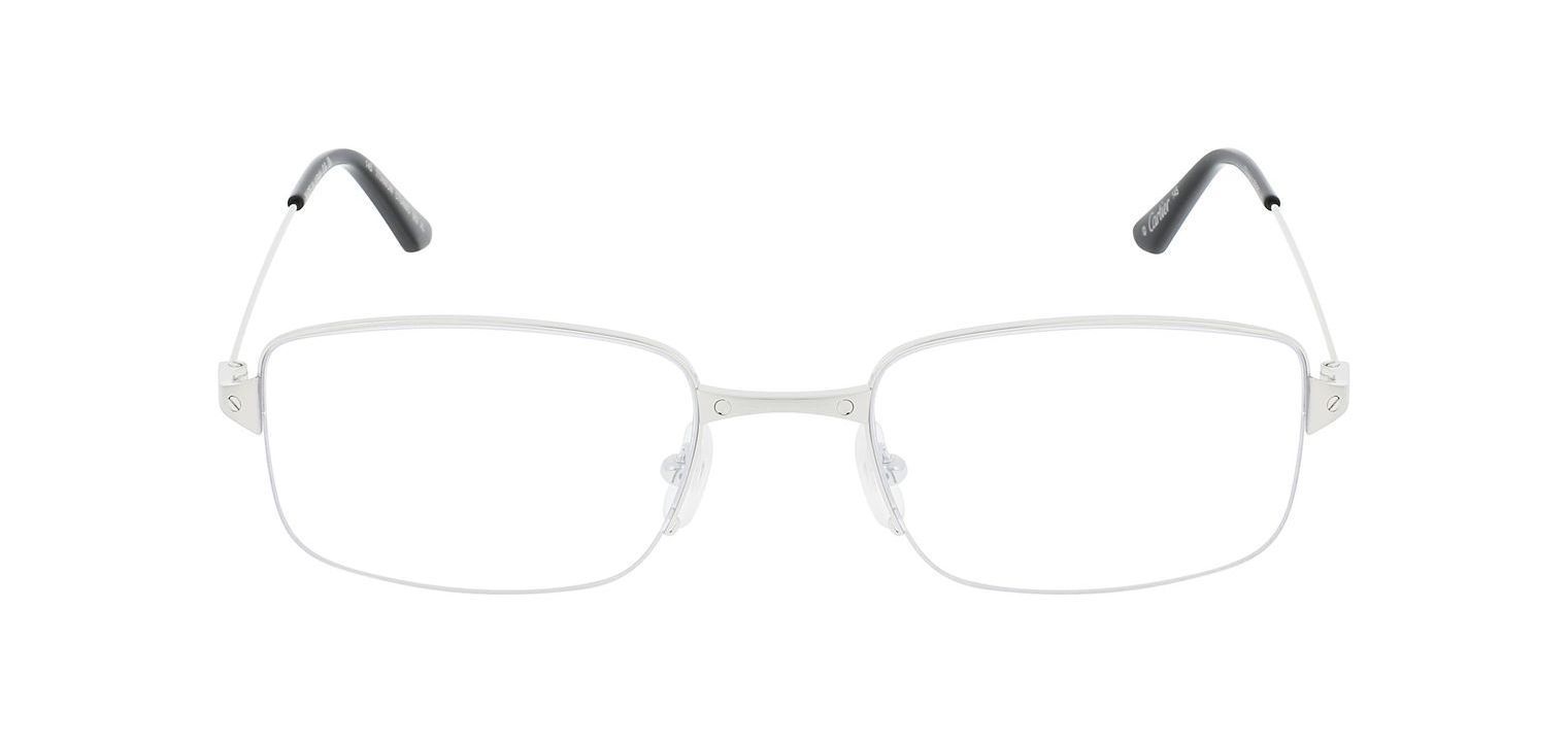 Lunettes de vue Cartier Rectangle CT0406O Doré pour Homme