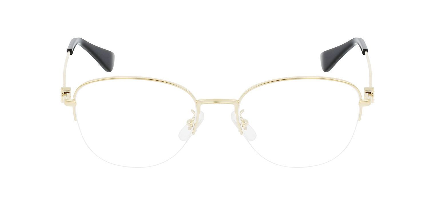 Cartier Rund Brillen CT0415OA Gold für Dame