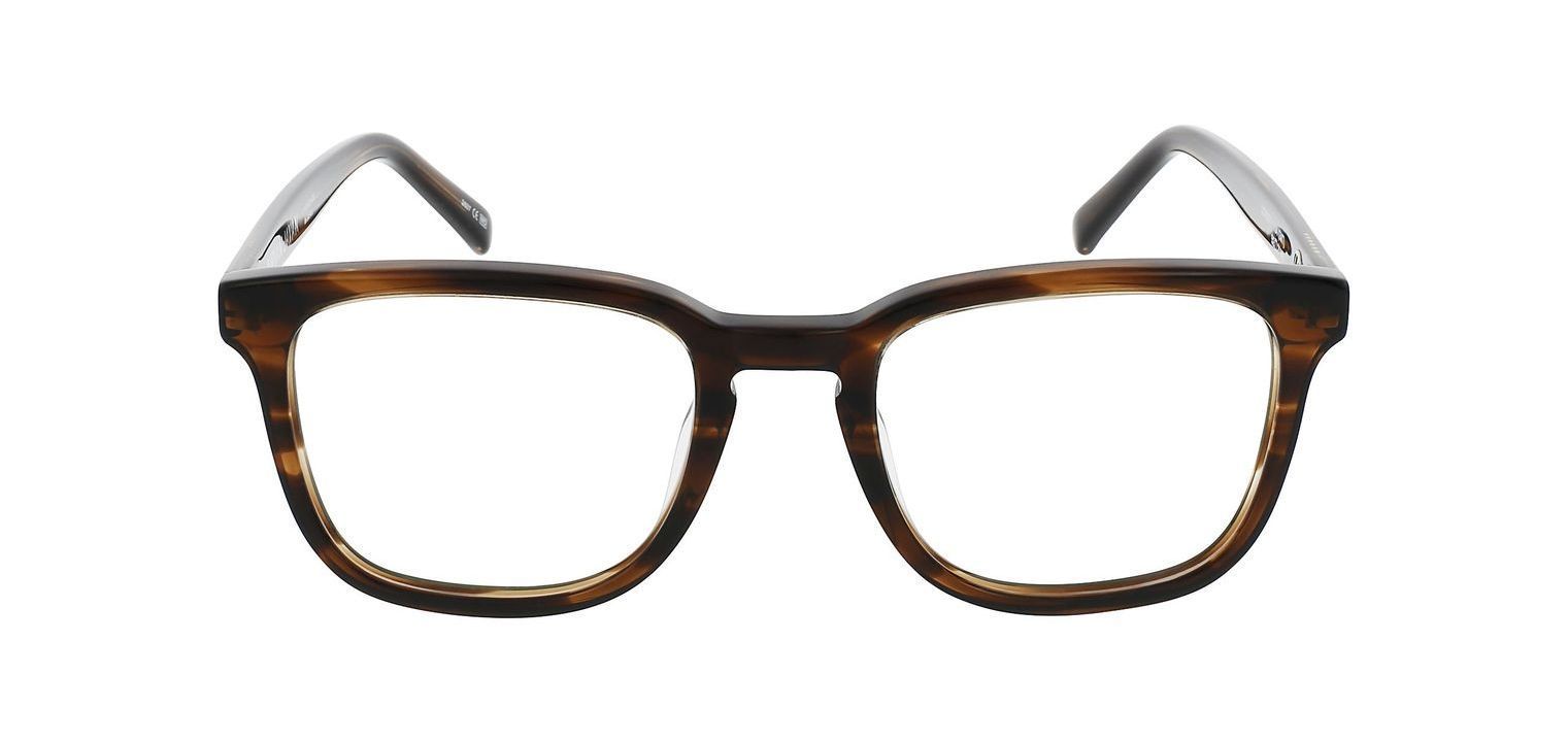 Nirvan Javan Rectangle Eyeglasses LONDON 01 Tortoise shell for Man