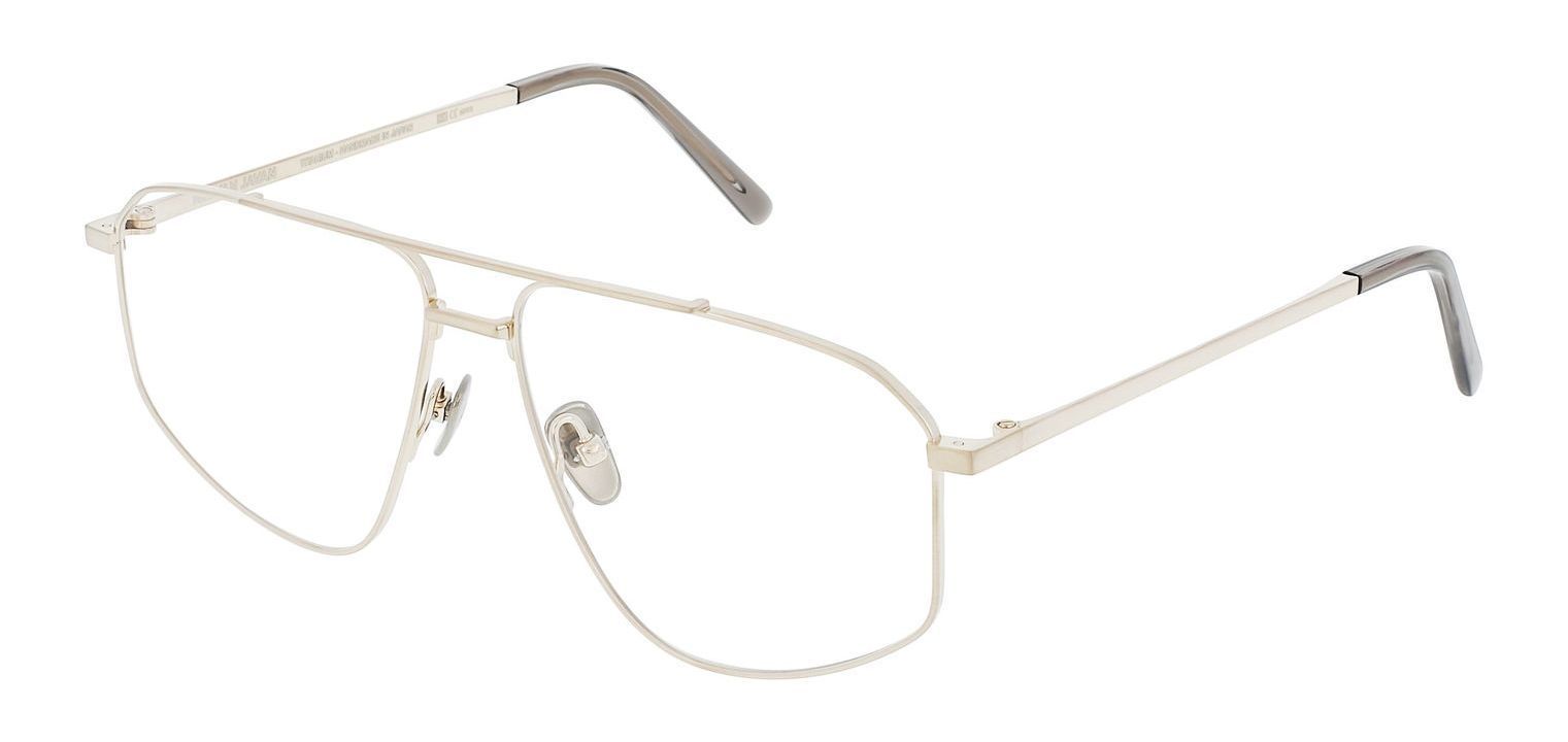 Lunettes de vue Nirvan Javan Pilot TOKYO 01 Doré pour Homme-Femme