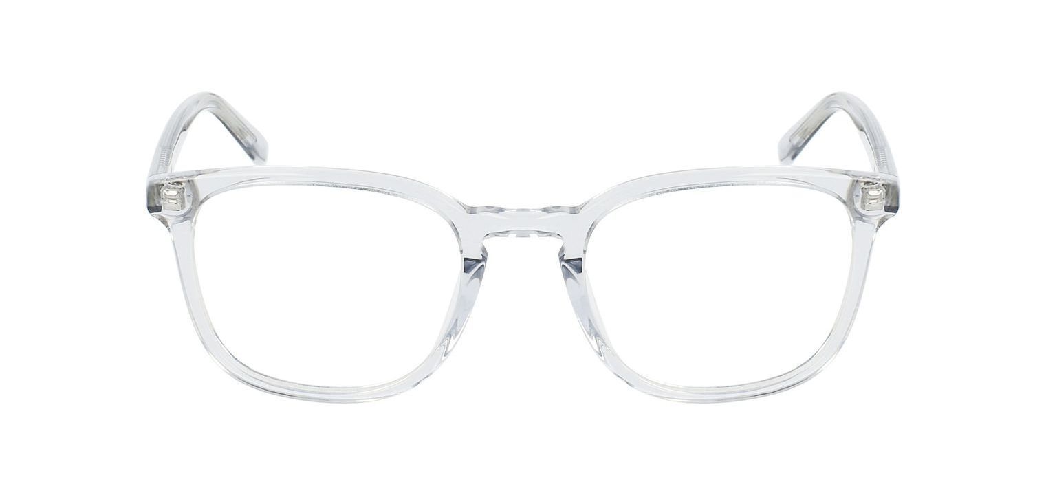 Nirvan Javan Rectangle Eyeglasses PARIS 06 Transparent for Unisex