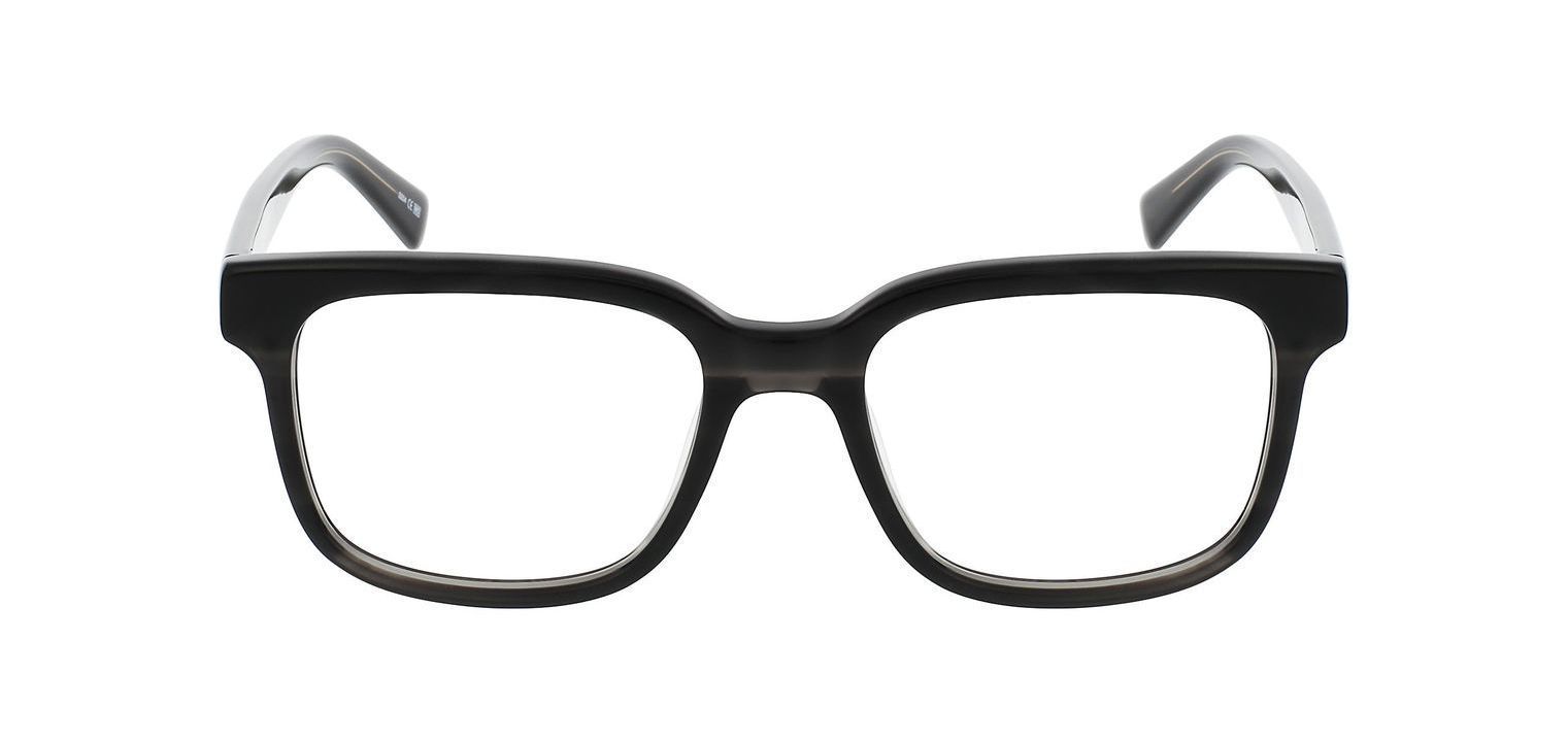 Lunettes de vue Nirvan Javan Rectangle LONDON 11 Noir pour Homme