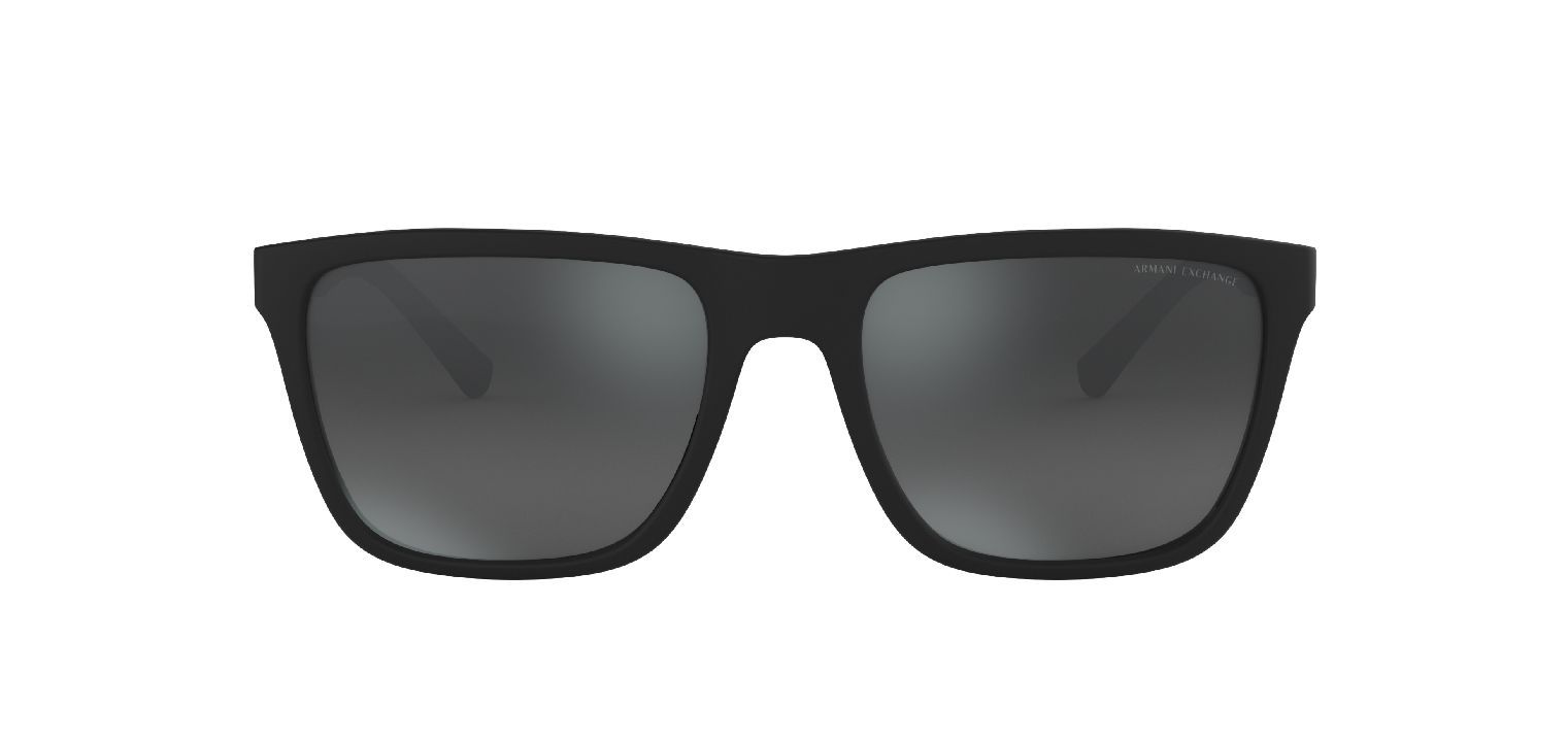 Armani Exchange Quadratisch Sonnenbrillen 0AX4080S Schwarz für Herren