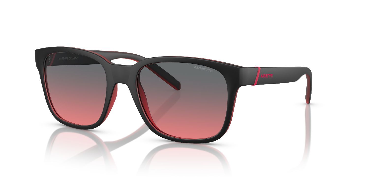 Arnette Quadratisch Sonnenbrillen 0AN4320 Schwarz für Herr-Dame