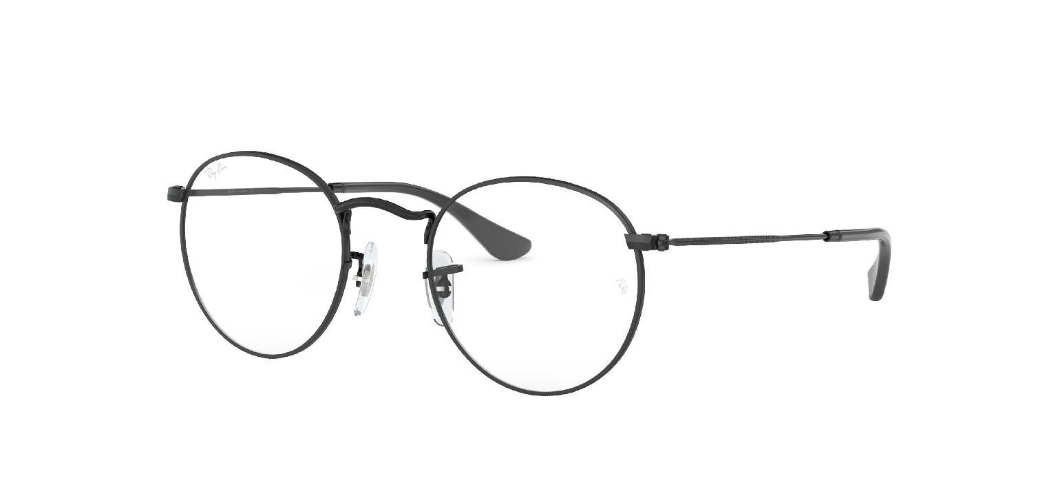 Ray-Ban Rund Brillen 0RX3447V Schwarz für Damen/Herren