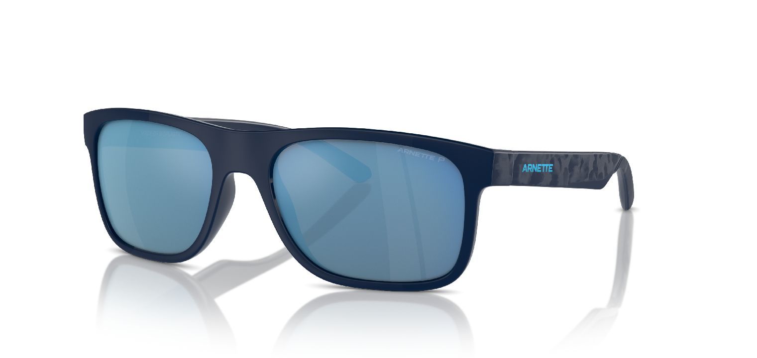 Lunettes de soleil Arnette Rectangle 0AN4341 Bleu pour Homme Visilab