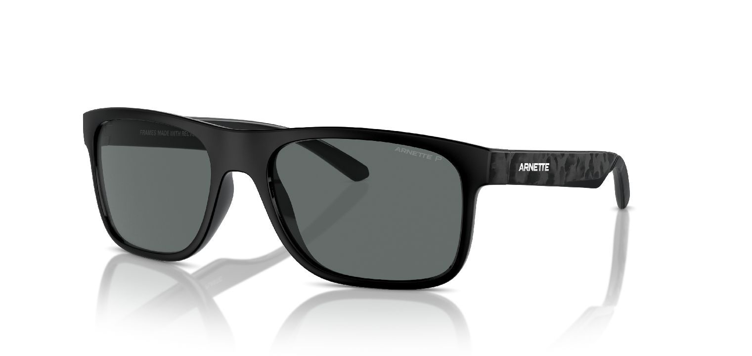 Lunettes de soleil Arnette Rectangle 0AN4341 Noir pour Homme Visilab