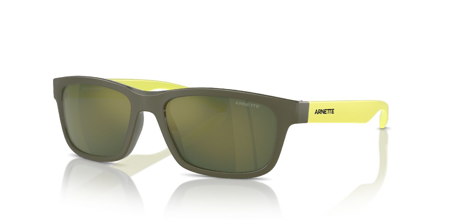 Lunettes de soleil Arnette Rectangle 0AN4340 Vert pour Enfant