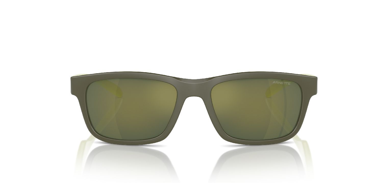 Arnette Rectangle Sunglasses 0AN4340 Green for Kid Visilab