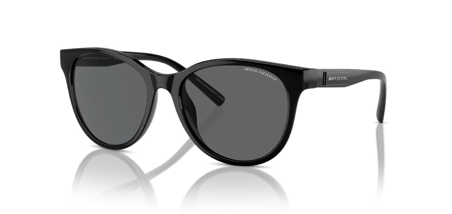 Lunettes de soleil Armani Exchange Papillon 0AX4144SU Noir pour Femme