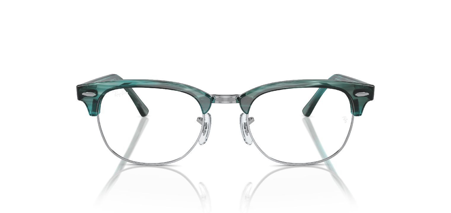 Ray-Ban Quadratisch Brillen 0RX5154 Grün für Damen/Herren