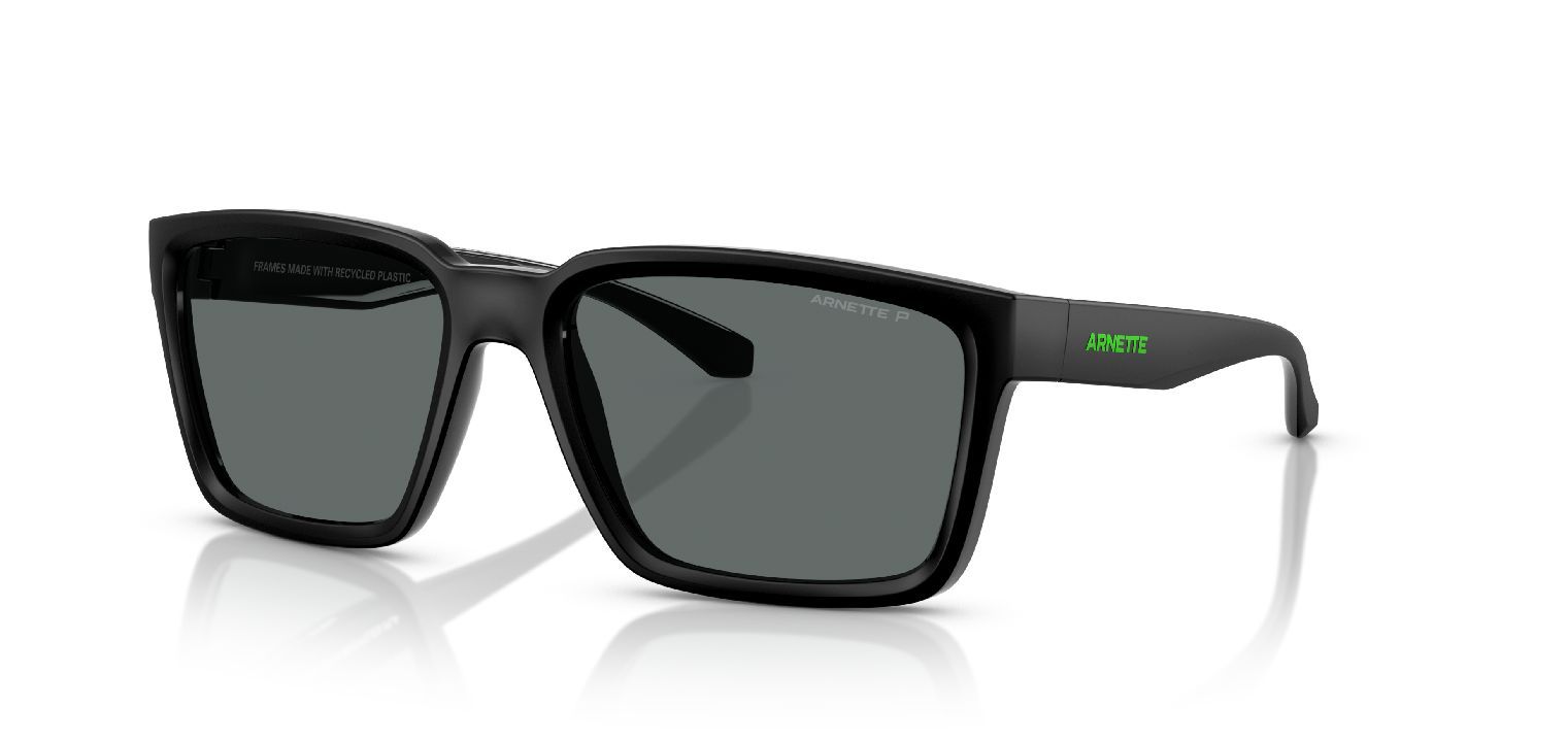 Arnette Quadratisch Sonnenbrillen 0AN4346 Schwarz für Herren