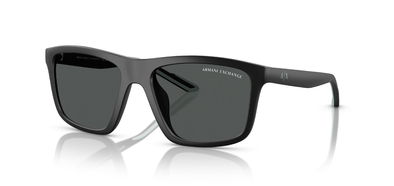 Armani Exchange Quadratisch Sonnenbrillen 0AX4149SU Schwarz für Herren