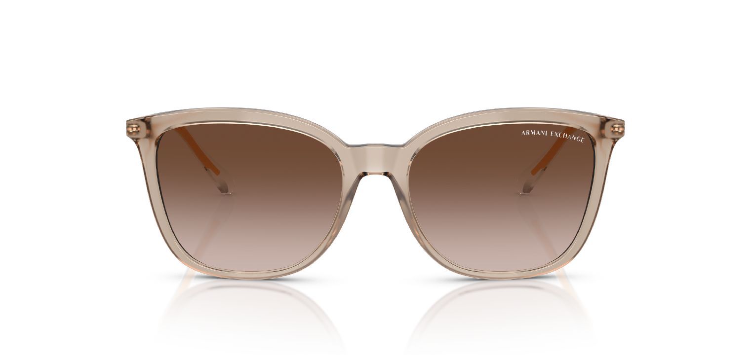 Lunettes de soleil Armani Exchange Papillon 0AX4151S Beige pour Femme