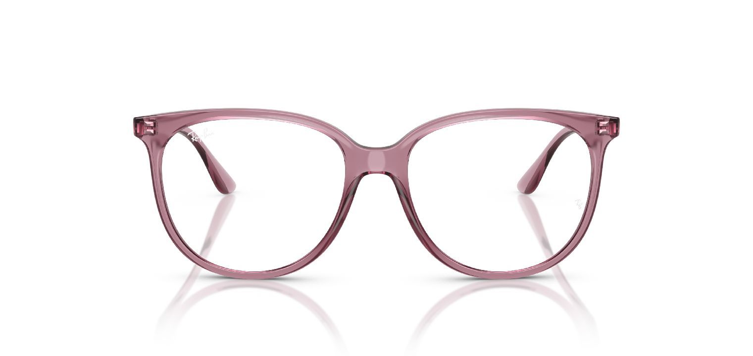 Ray-Ban Oval Brillen 0RX4378V Violett für Damen