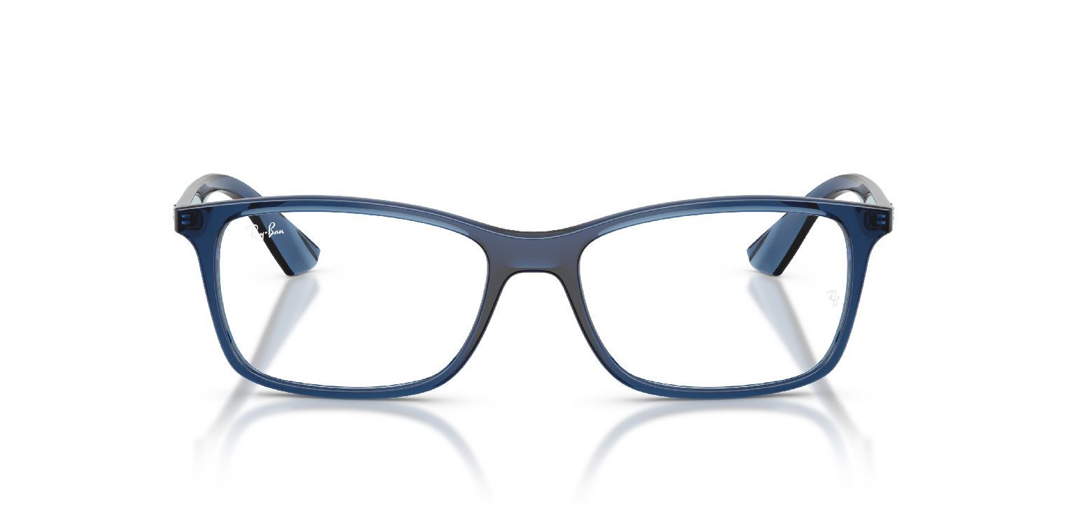 Lunettes de vue Ray-Ban Carré 0RX7047 Bleu pour Homme-Femme