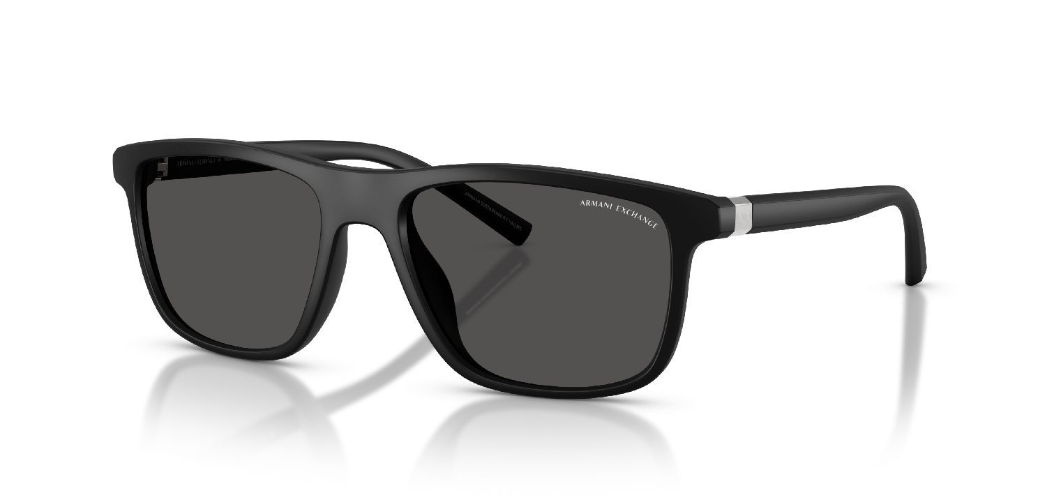 Armani Exchange Quadratisch Sonnenbrillen 0AX4167SU Schwarz für Herren