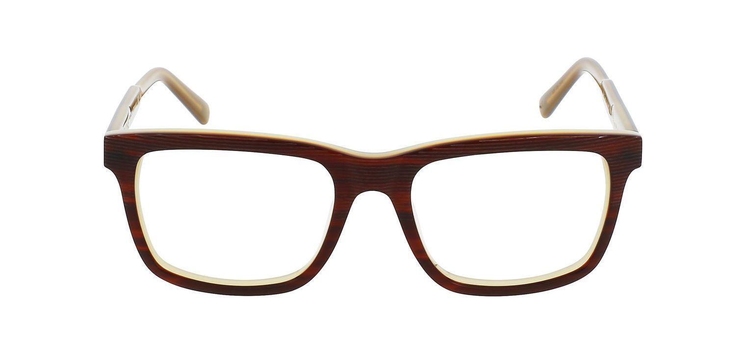 Lunettes de vue Fhone Rectangle BRUCE Havana pour Homme