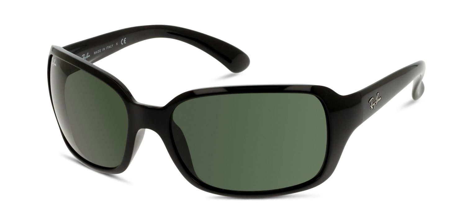 Lunettes de soleil Ray-Ban Sport 0RB4068 Noir pour Femme