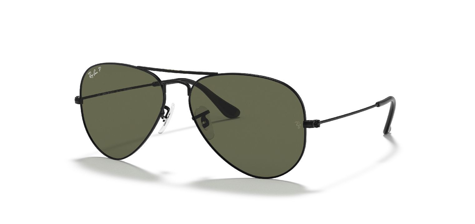 Ray-Ban Aviator Sunglasses 0RB3025 Black for Unisex