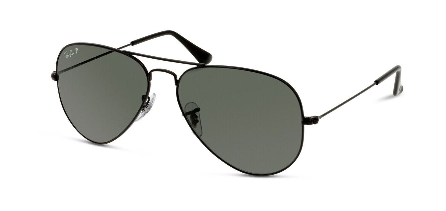 Lunettes de soleil Ray-Ban Aviator 0RB3025 Noir pour Homme-Femme