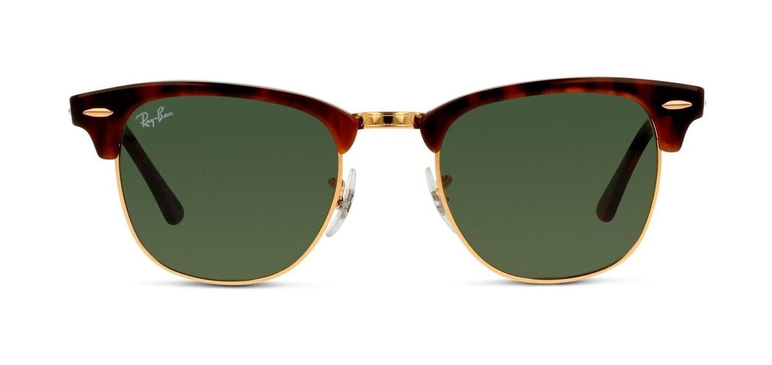 Ray-Ban Clubmaster Sonnenbrillen RB3016 Schildpatt für Damen/Herren