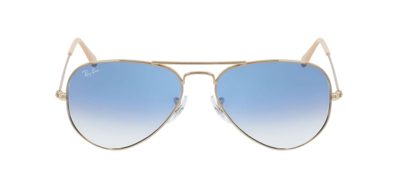 Lunettes de soleil Ray-Ban Aviator 0RB3025 Doré pour Homme-Femme