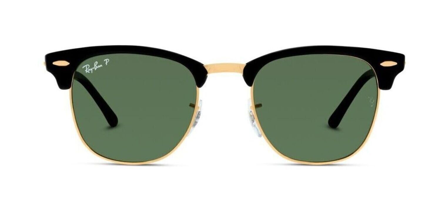 Lunettes de soleil Ray-Ban Clubmaster 0RB3016 Noir pour Homme-Femme