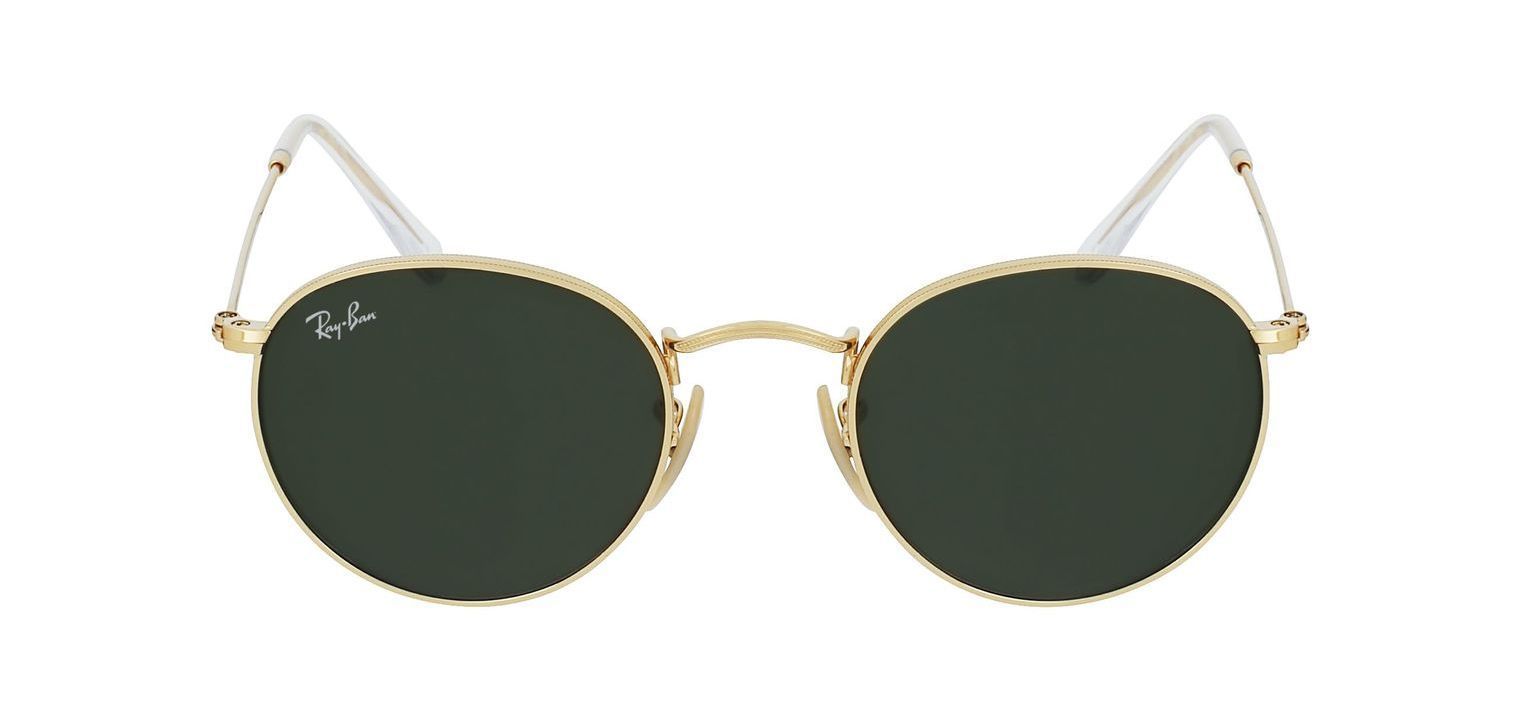 Ray-Ban Rund Sonnenbrillen 0RB3447 Gold für Herr