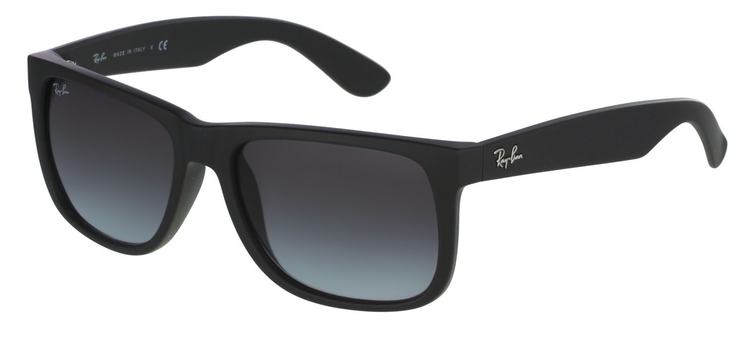 Ray-Ban Rechteckig Sonnenbrillen RB4165 Schwarz für Herren