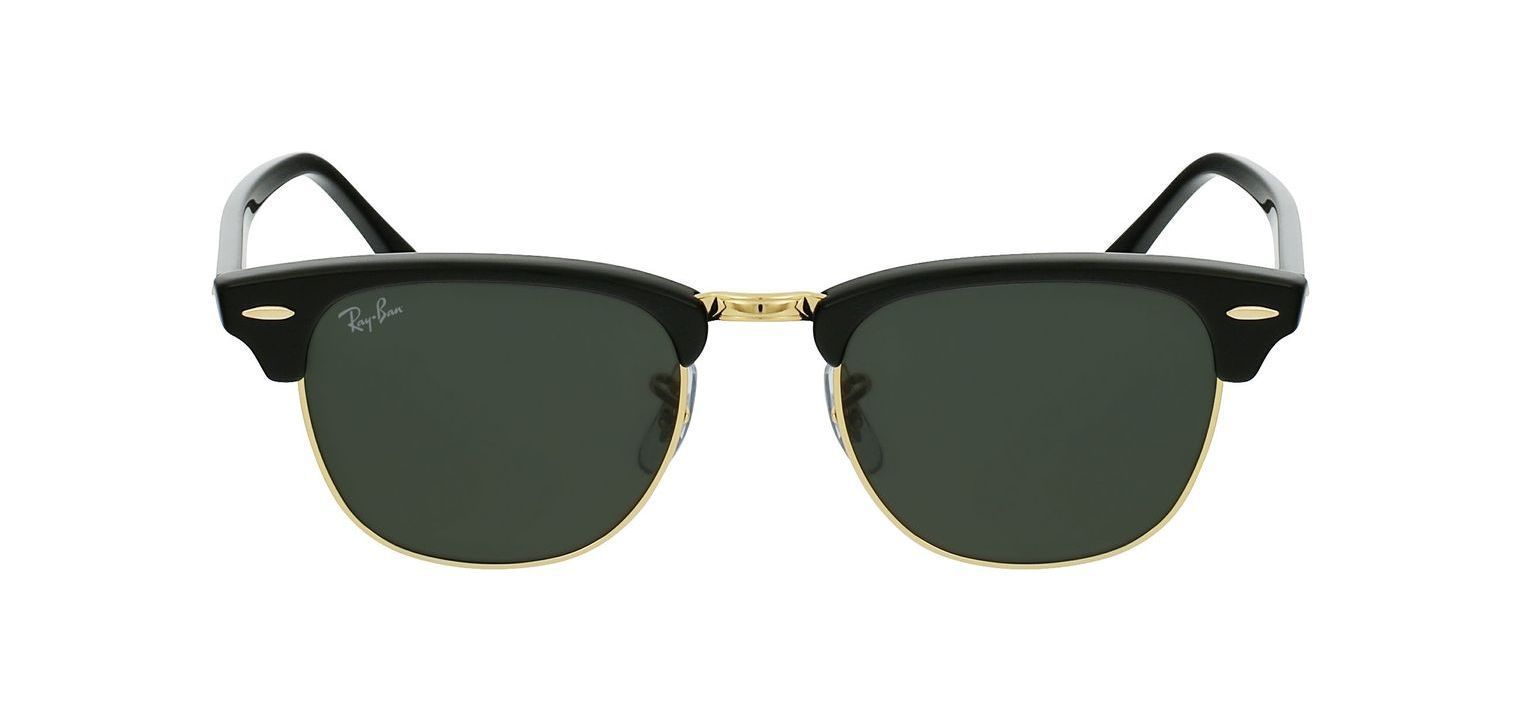 Lunettes de soleil Ray-Ban Clubmaster 0RB3016 Doré pour Homme-Femme