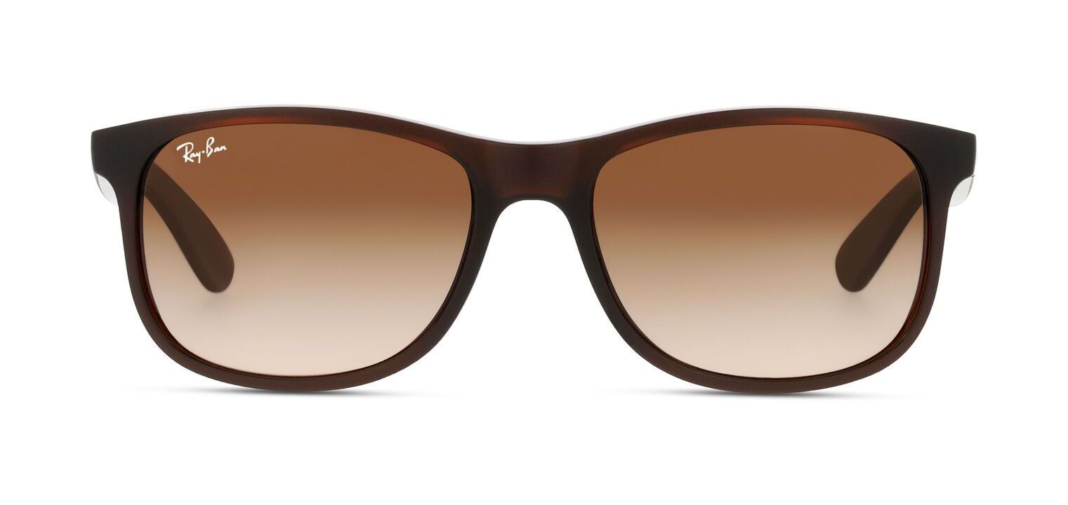 Ray-Ban Rectangle Sunglasses 0RB4202 Marron for Man