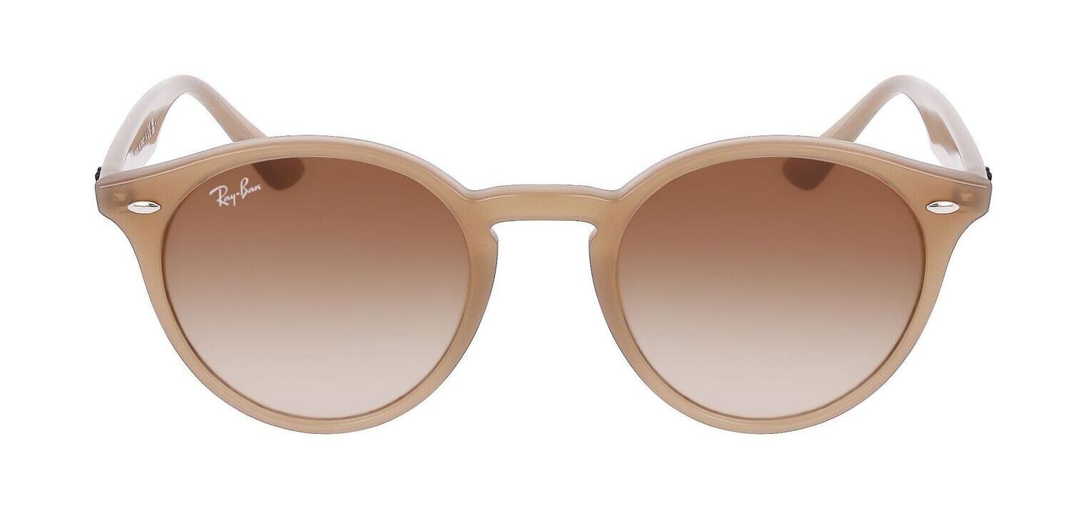 Lunettes de soleil Ray-Ban Ronde 0RB2180 Beige pour Homme-Femme