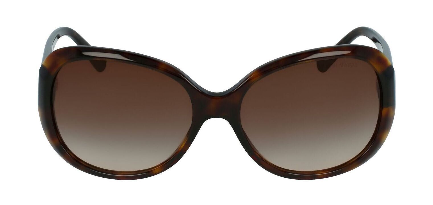 Giorgio Armani Round Sunglasses 0AR8047 Havana for Woman Visilab