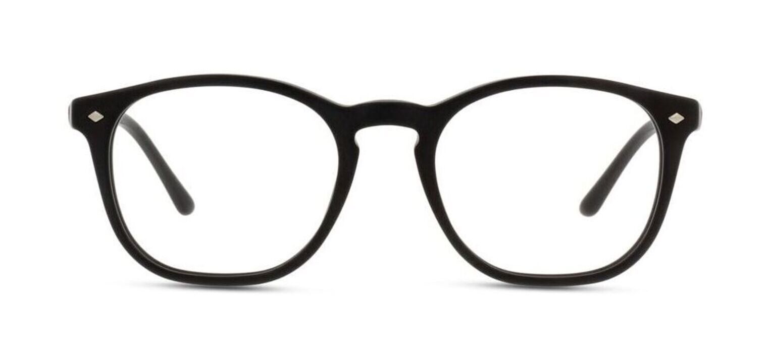 Giorgio Armani Rund Brillen 0AR7074 Mattschwarz für Herr