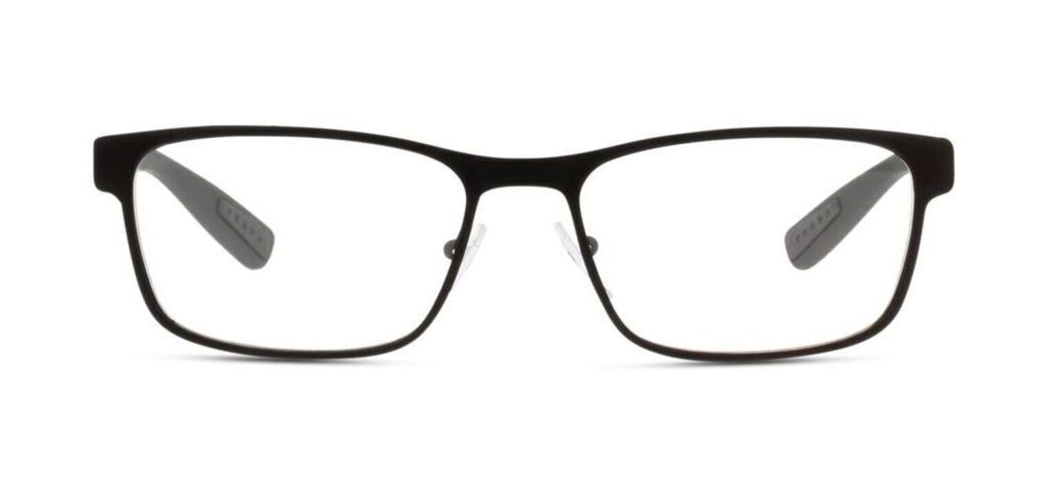 Prada Linea Rossa Rechteckig Brillen 0PS 50GV Schwarz für Herr