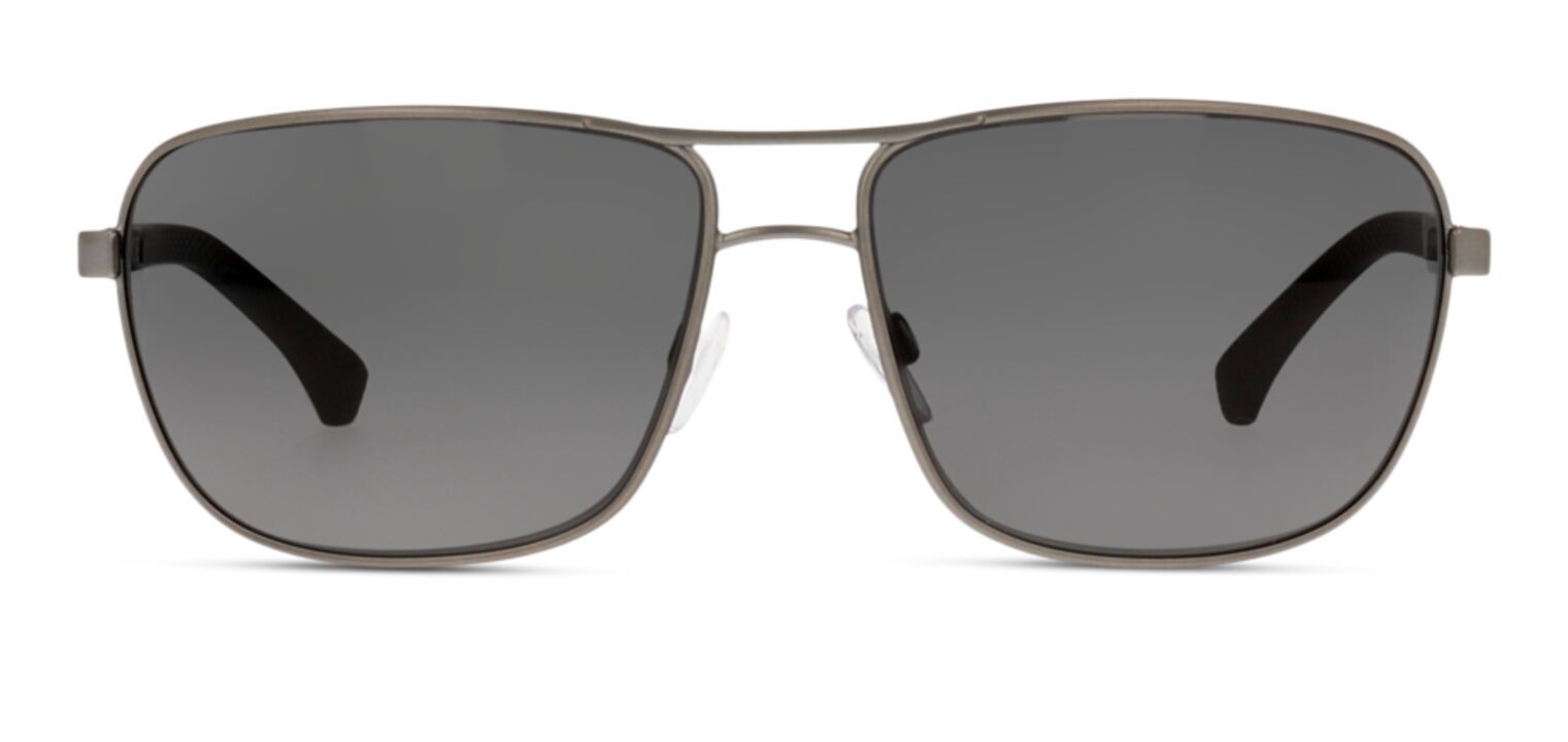 Emporio Armani Rechteckig Sonnenbrillen 0EA2033 Grau für Herr