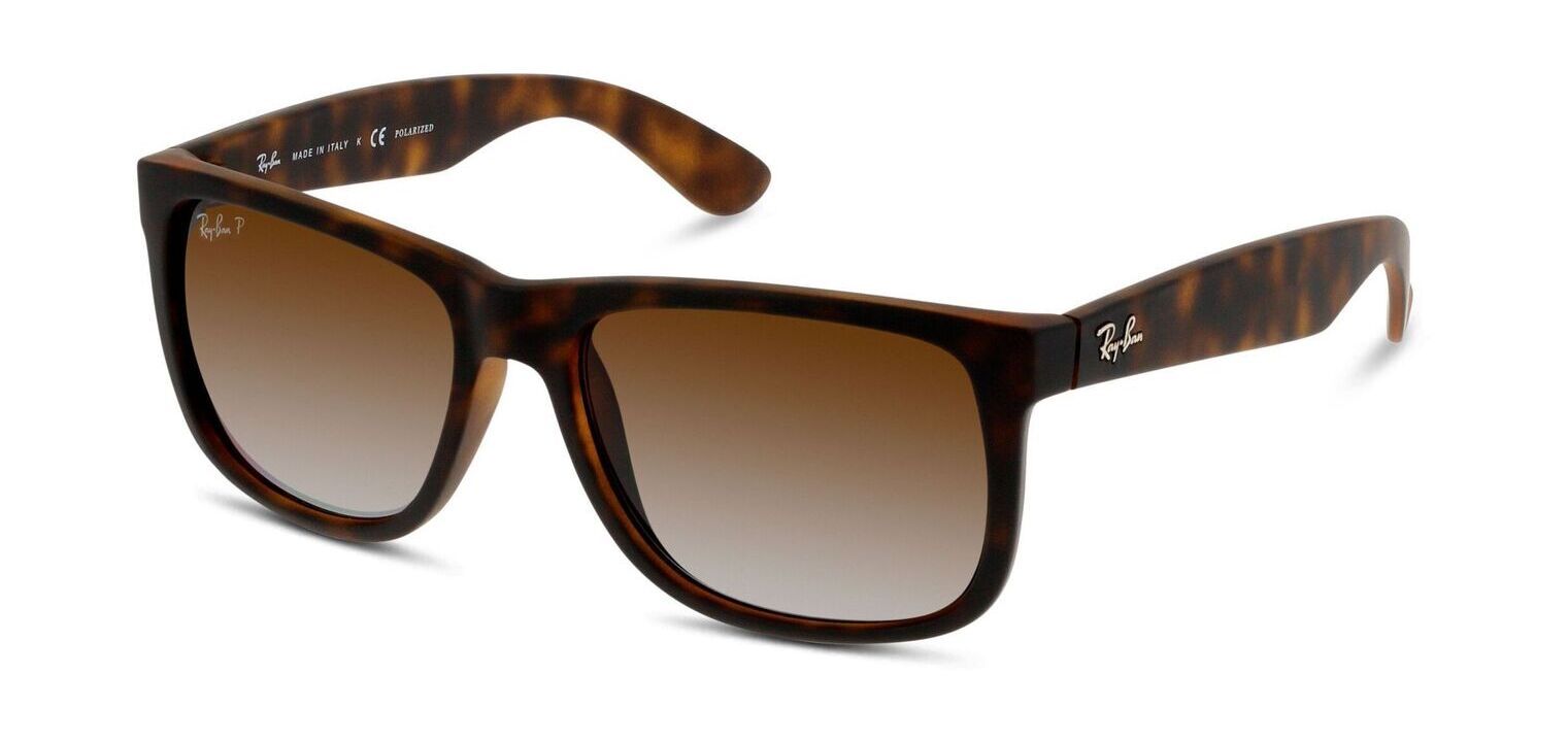 Ray-Ban Rechteckig Sonnenbrillen 0RB4165 Schildpatt für Herr