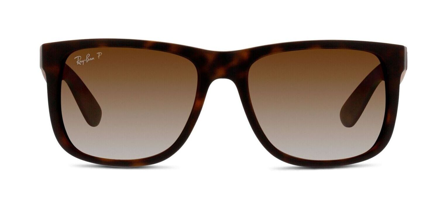 Ray-Ban Rechteckig Sonnenbrillen 0RB4165 Schildpatt für Herr