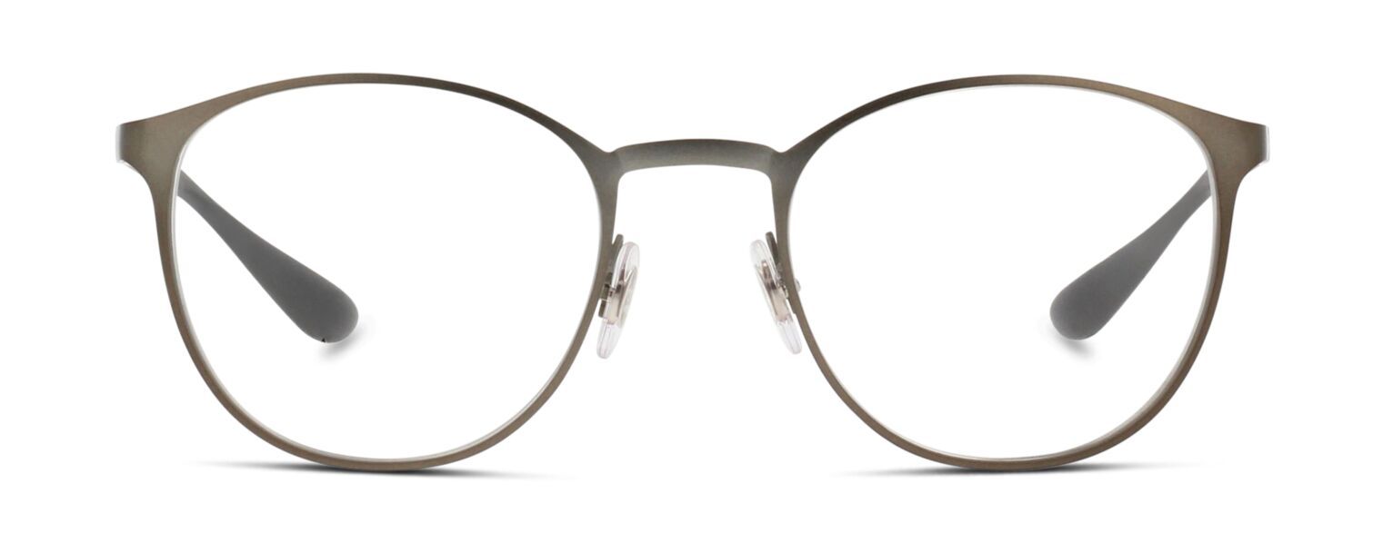 Ray-Ban Rund Brillen 0RX6355 Grau für Herr