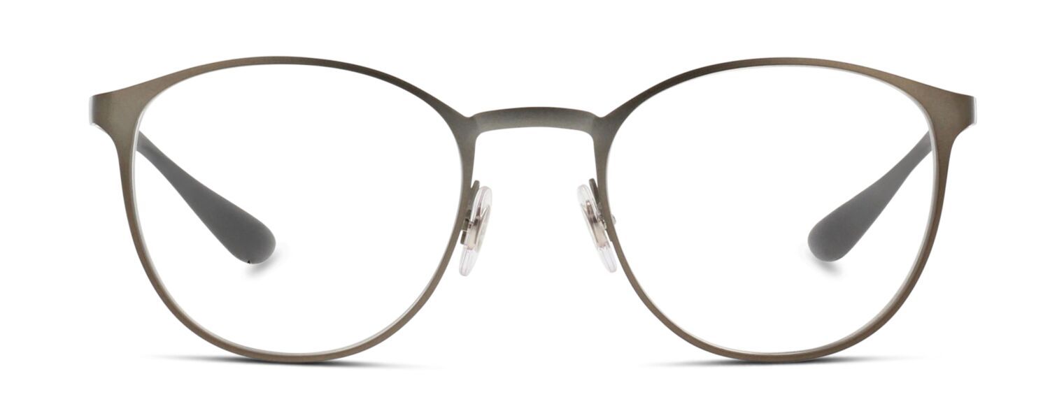 Ray-Ban Rund Brillen 0RX6355 Grau für Herr