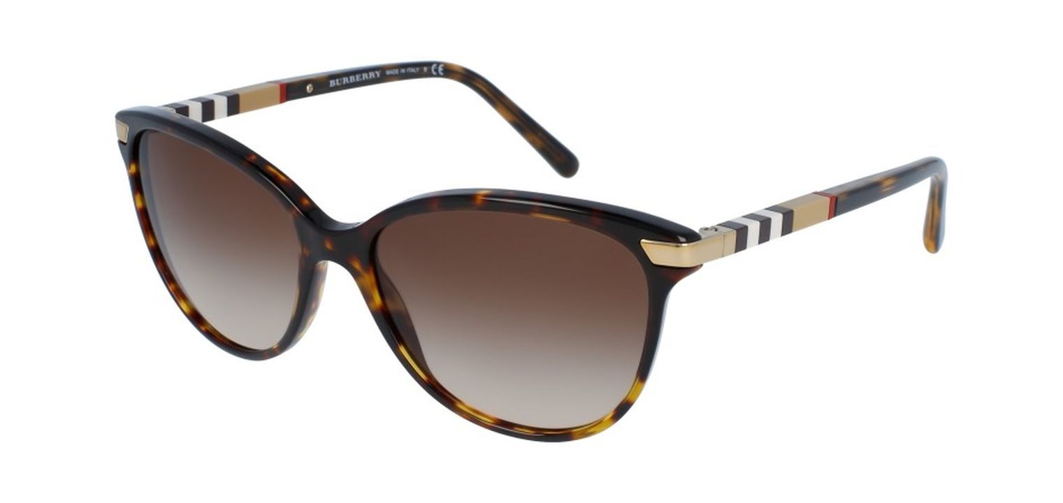 Lunettes de soleil Burberry Papillon BE4216 Ecaille pour Femme