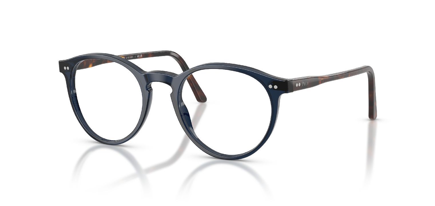 Lunettes de vue Polo Ralph Lauren Ronde 0PH2083 Bleu pour Homme