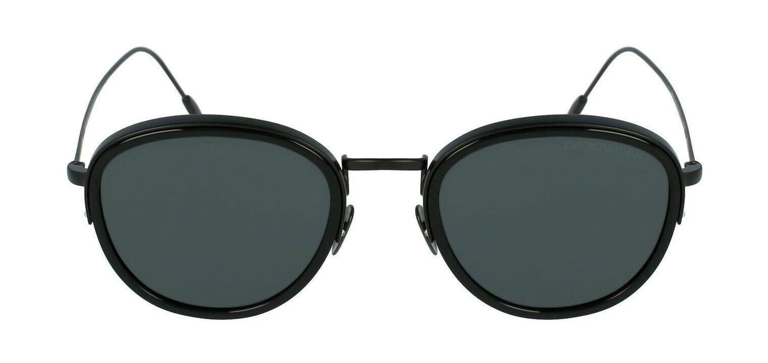 Giorgio Armani Rund Sonnenbrillen 0AR6068 Schwarz für Herr