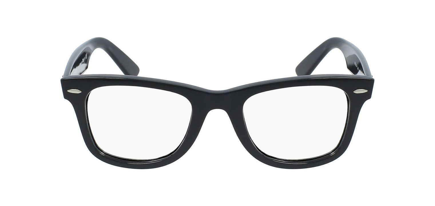 Ray-Ban Rechteckig Brillen 0RX4340V Schwarz für Herr-Dame