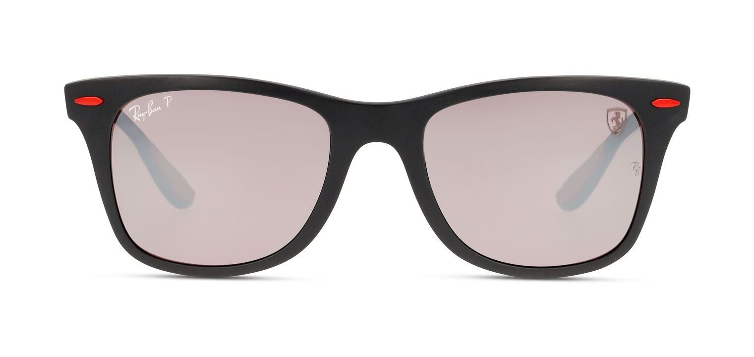 Lunettes de soleil Ray-Ban Wayfarer 0RB4195M Noir mat pour Homme