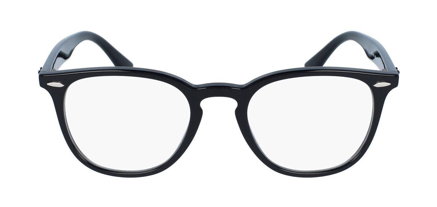 Ray-Ban Rectangle Eyeglasses 0RX7159 Black for Unisex