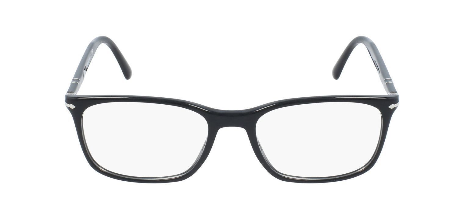 Persol Rectangle Eyeglasses 0PO3189V Black for Man